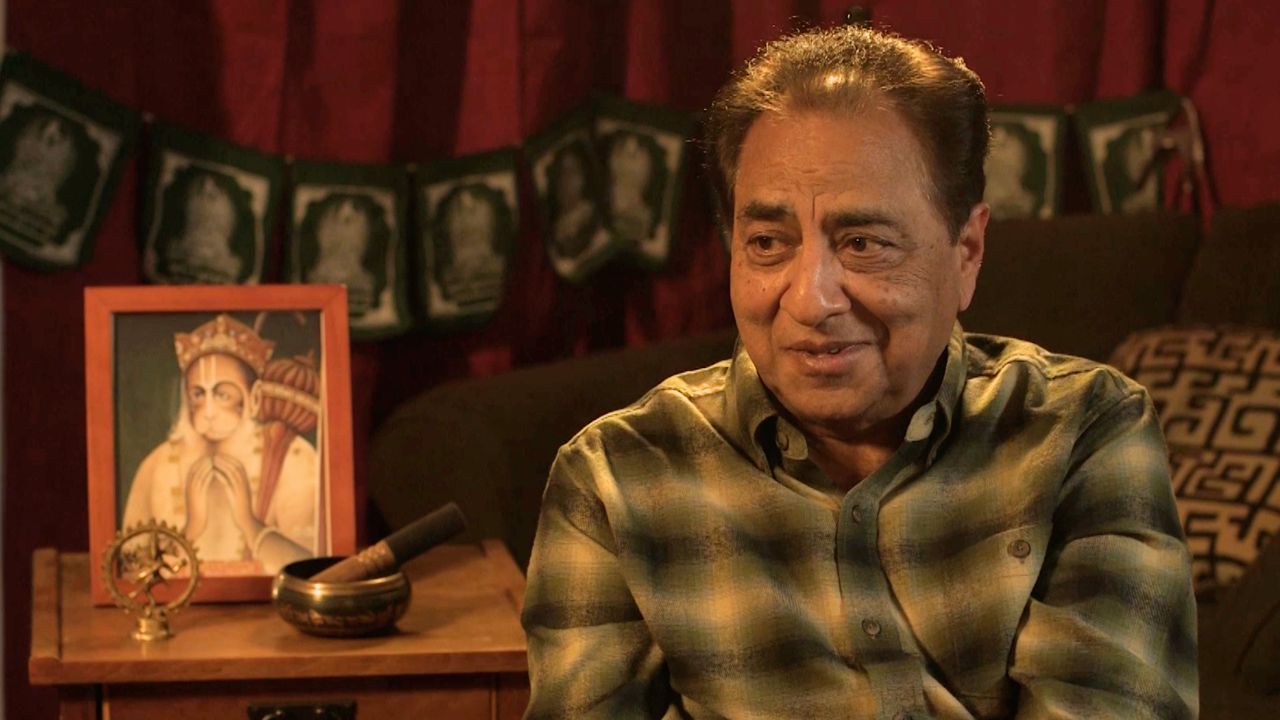 Dr. Nirmal Mungali, mid-conversation